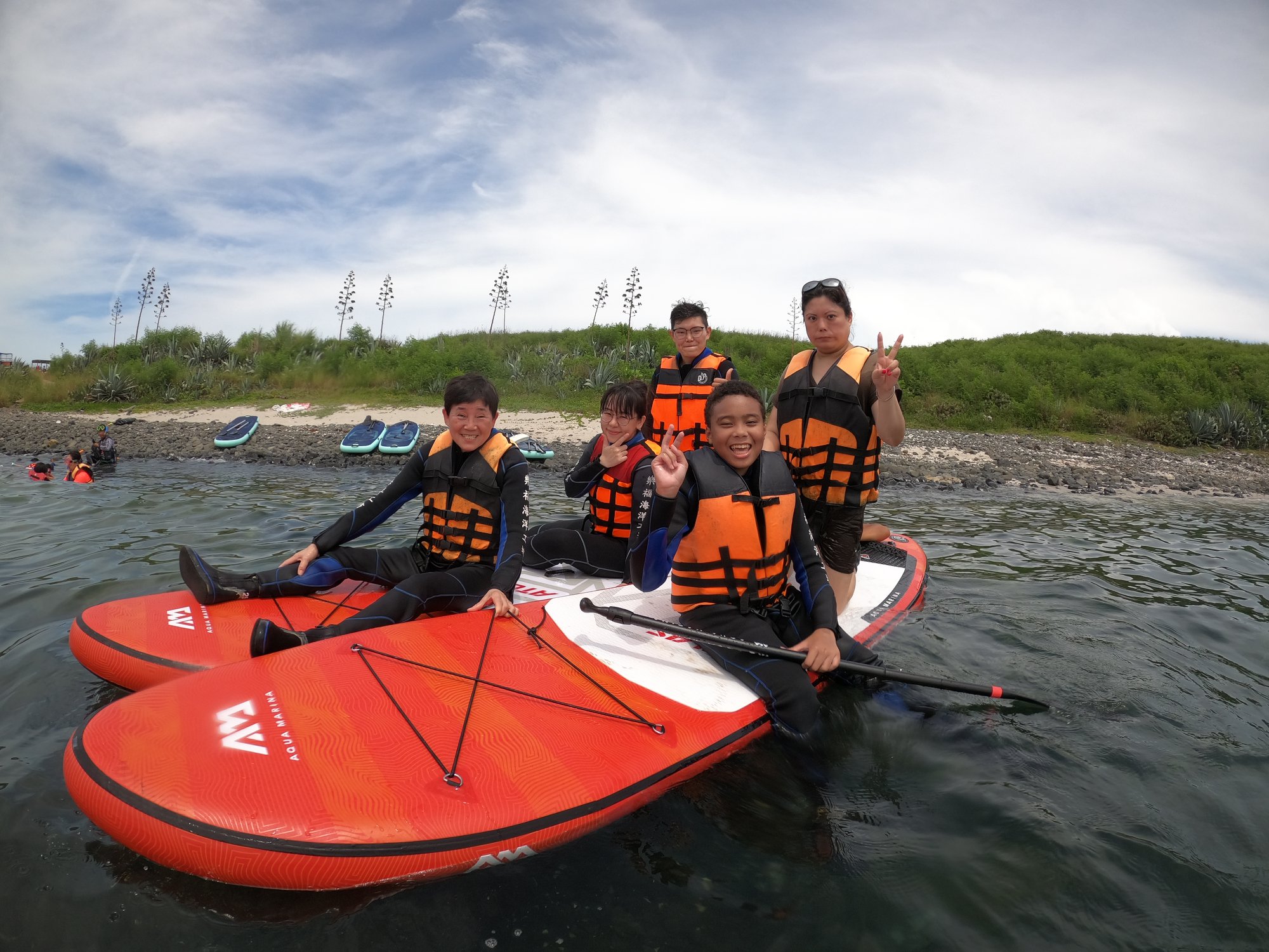 澎湖旅遊-立式划槳(SUP)教學及巡航